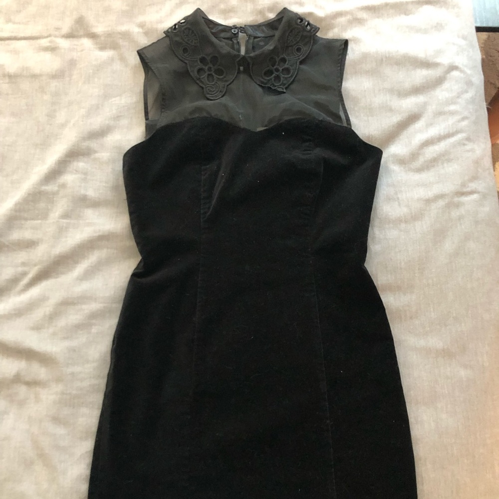 black dress